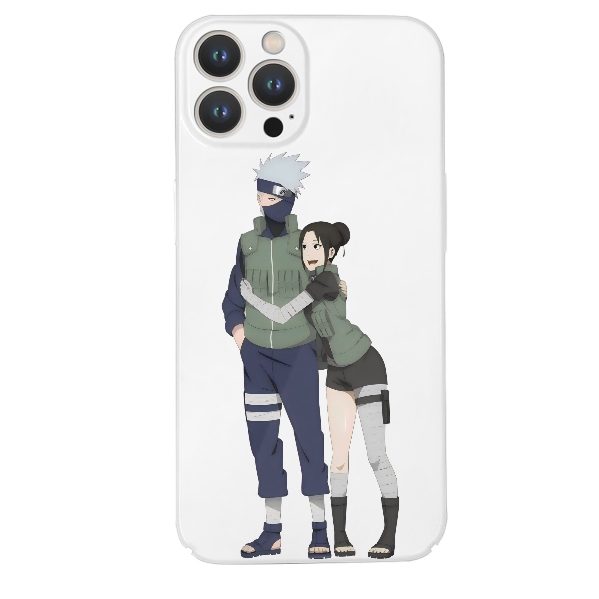 （画像用） NARUTO -ナルト- はたけ カカシ Hatake Kakashi 【iPhone 14シリーズ対応】ハードケース